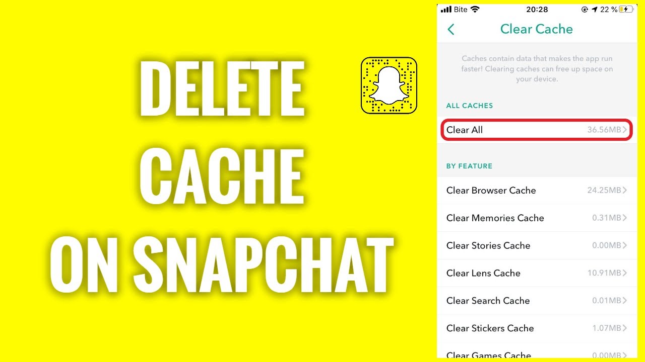 How To Delete Cache & Cookies On Snapchat App To Save Space