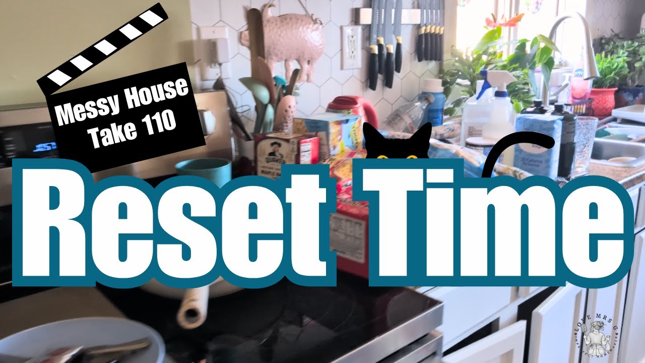 Clean with Me  | Reset Time | Let's get Back On Track with Cleaning