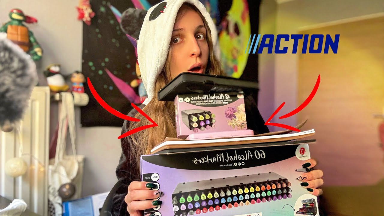 Le Matériel Parfait pour Débuter le Dessin (À Petit Prix chez Action !) 💸🤯