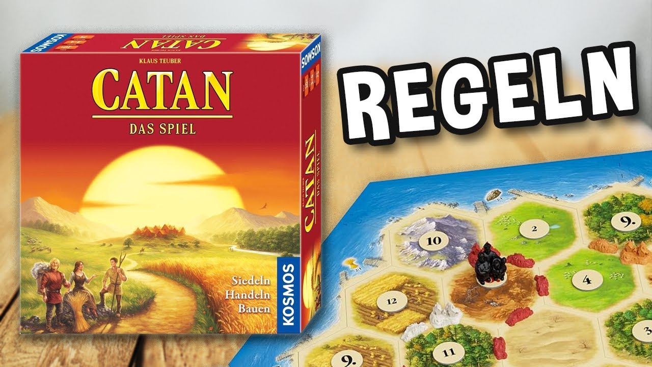 CATAN (Das Spiel) - Spielregeln TV (Spielanleitung Deutsch) - KOSMOS Die Siedler von Catan