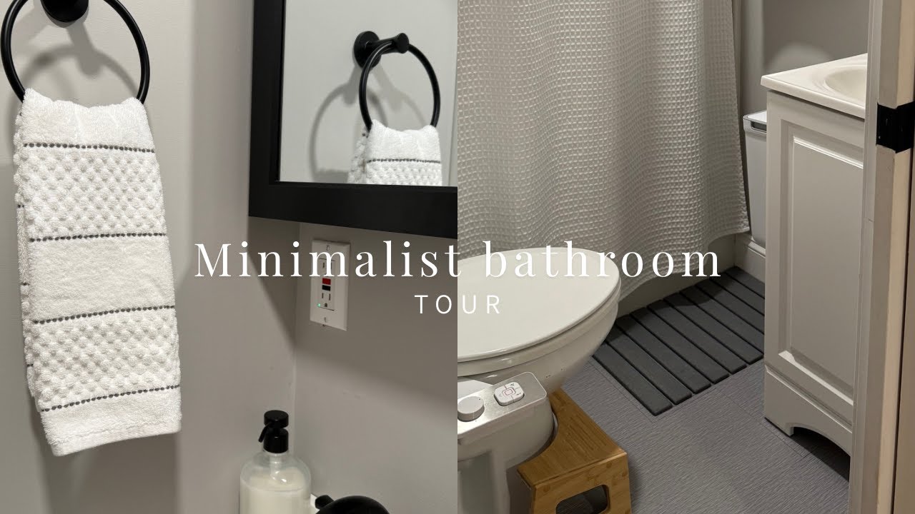 Minimalist Bathroom Tour