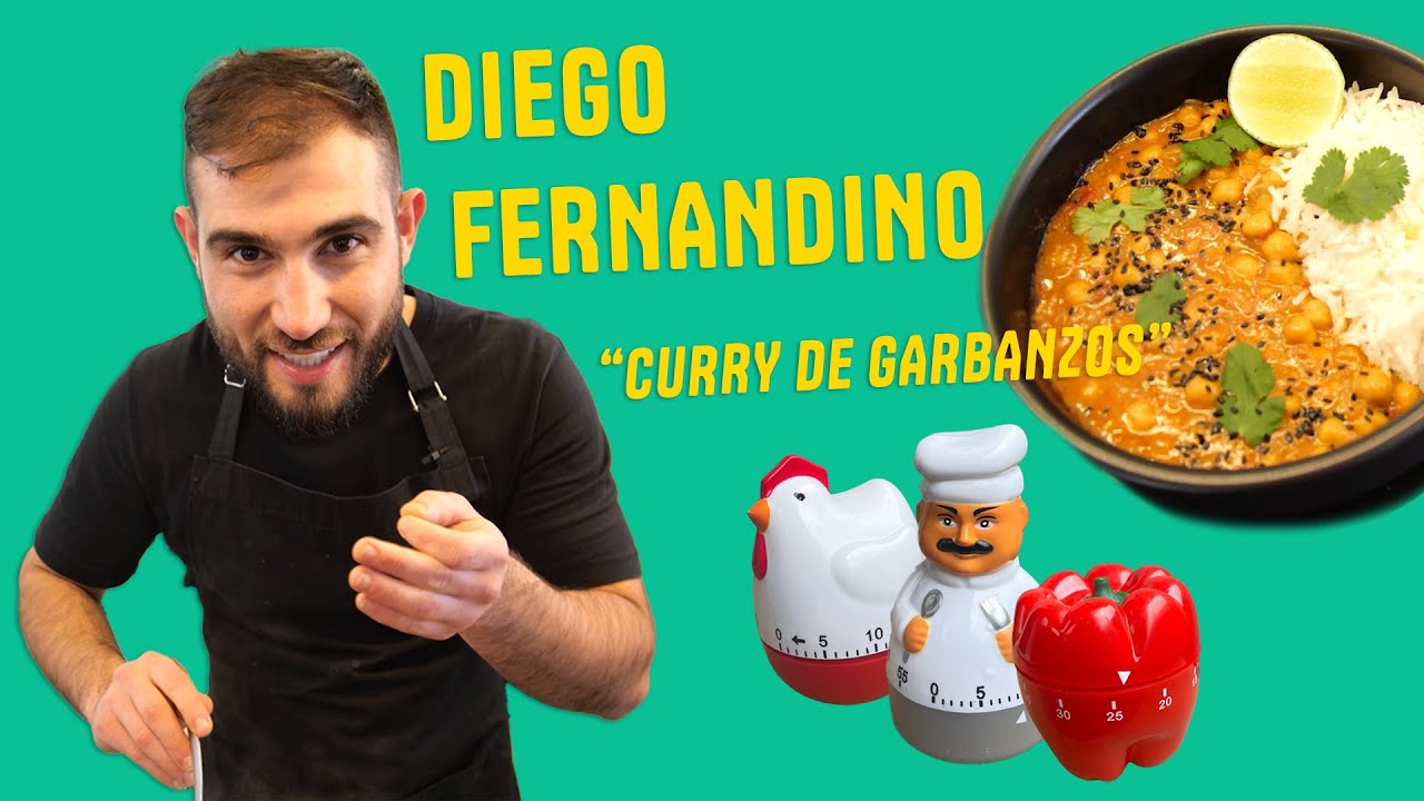 Curry de Garbanzo - Sencillo, Rico y Lleno de Sabor