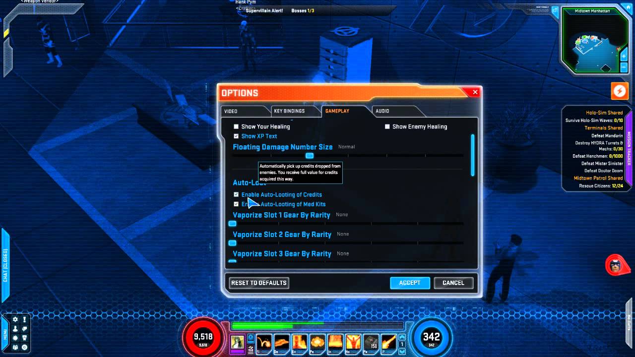 Marvel Heroes 2015 How To Max Your Play Part1 Options