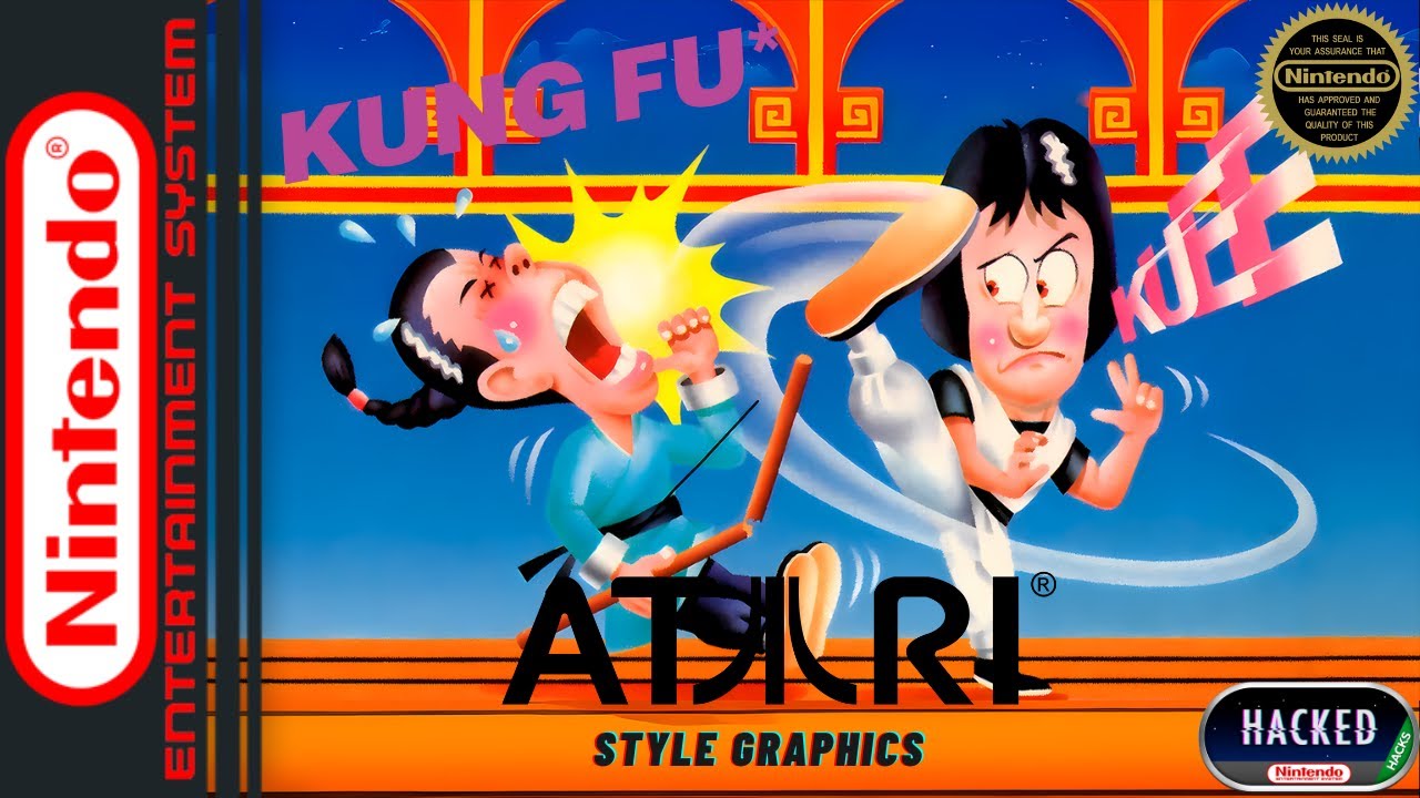 Kung Fu - Atarisized (NES/2014) (Gameplay)