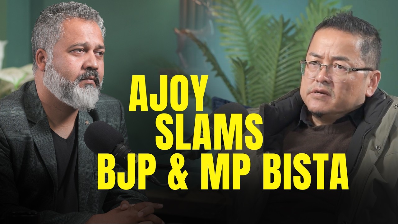 Ajoy Edwards Exposes BJP in Darjeeling? Strong Words on Raju Bista