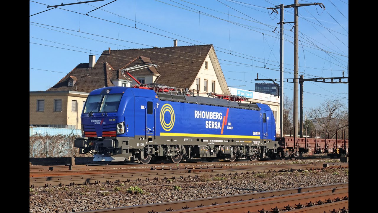 Züge in Prattele, 15.01.2026