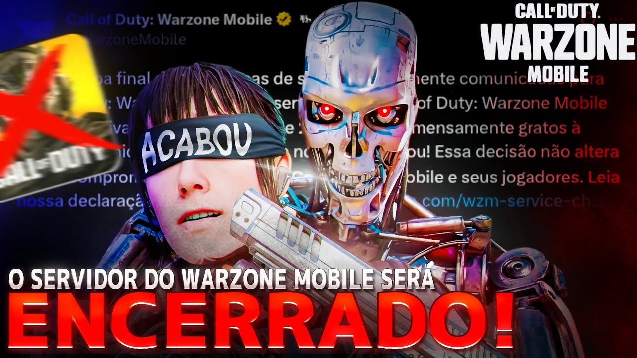 É OFICIAL!! O WARZONE MOBILE CHEGA AO FIM E OS MOTIVOS SÃO ESSES - CALL OF DUTY WARZONE MOBILE