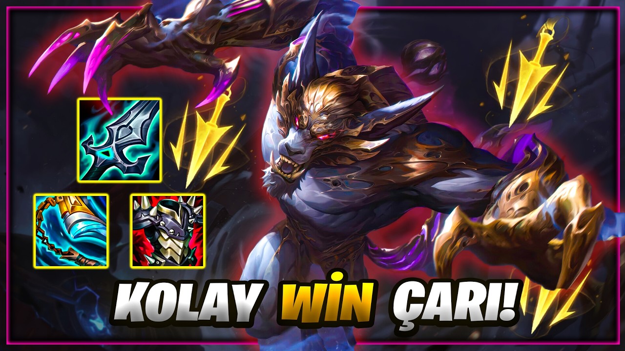 TOPLANE HİLESİ ÖLÜMSÜZ WARWİCK İLE PARÇALA KAZAN! (FREE WİN ŞAMPİYONU)