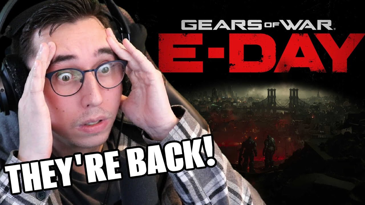 Gears of War: E-Day Официальный анонс-трейлер РЕАКЦИЯ! - У меня нет слов.