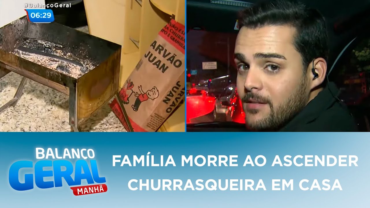 Família morre após acender churrasqueira dentro de casa na Grande SP