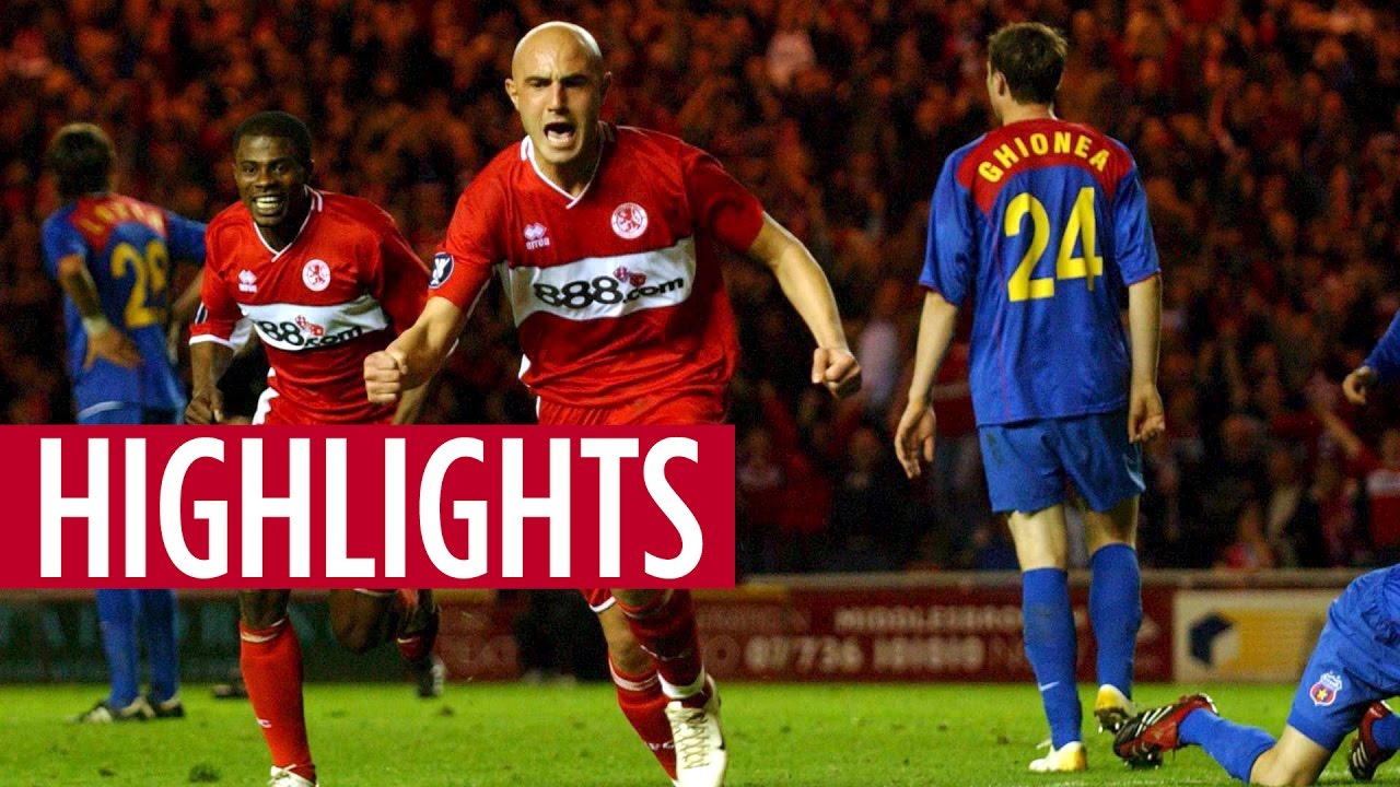 MATCH HIGHLIGHTS | Boro 4, Steaua Bucharest 2, April 2006