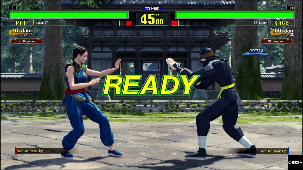 Virtua Fighter Kage vs Pai