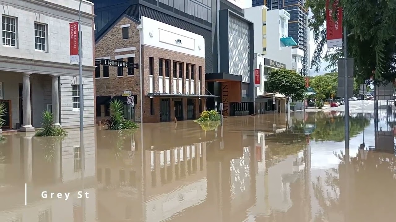 2022 Feb 28 Southbank, Brisbane Flooded, worse than 2011 ?