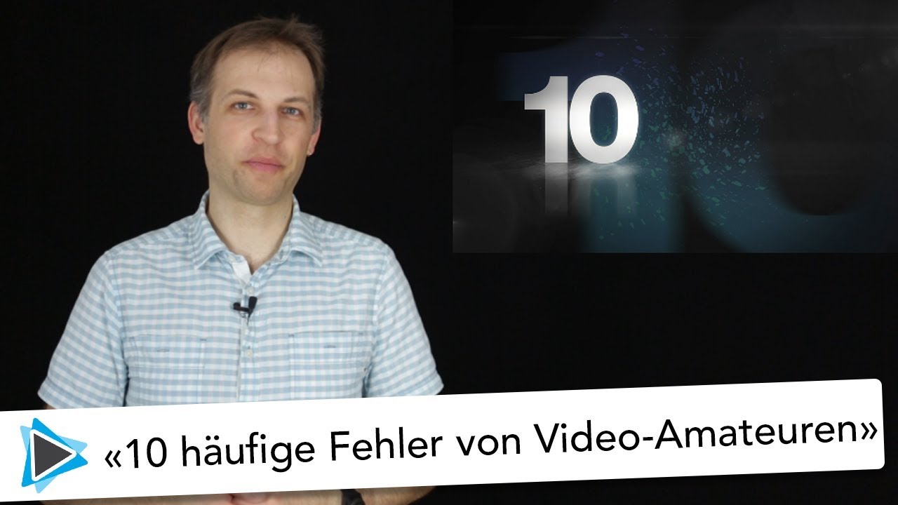 10 häufige Fehler beim Videoschnitt Pinnacle Studio 21 Deutsch Video Tutorial