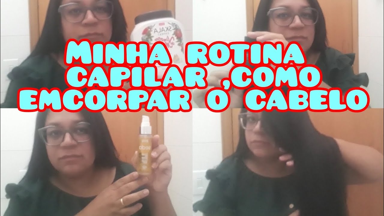 Rotina capilar, fios mais encorpados e fortalecidos com produtos acessíveis 😍♥️
