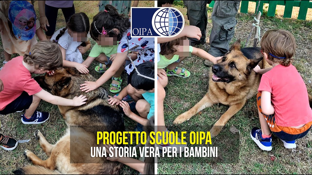GLI ANGELI BLU OIPA DI NAPOLI INSIEME AI “CUCCIOLI D’UOMO” PER EDUCARE AL RISPETTO DEGLI ANIMALI