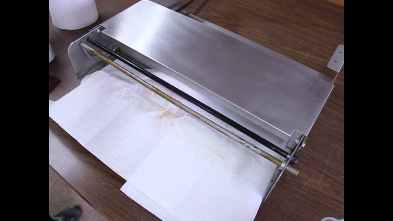 Cleaning and Maintaining Heat Seal Hand Wrap Machines