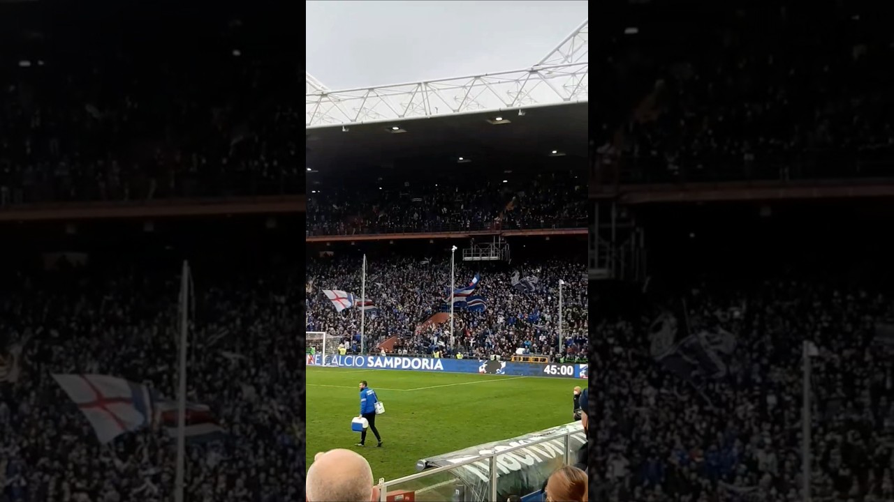 Fans going Wild at the match 🇮🇹 #sampdoria #calcio #futbol #soccer #samp #seried #italy #italia