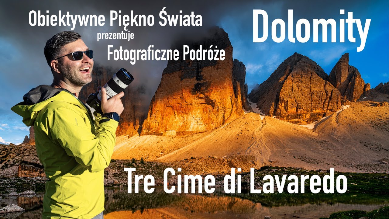 Dolomity - Tre Cime di Lavaredo - Magiczne Światło