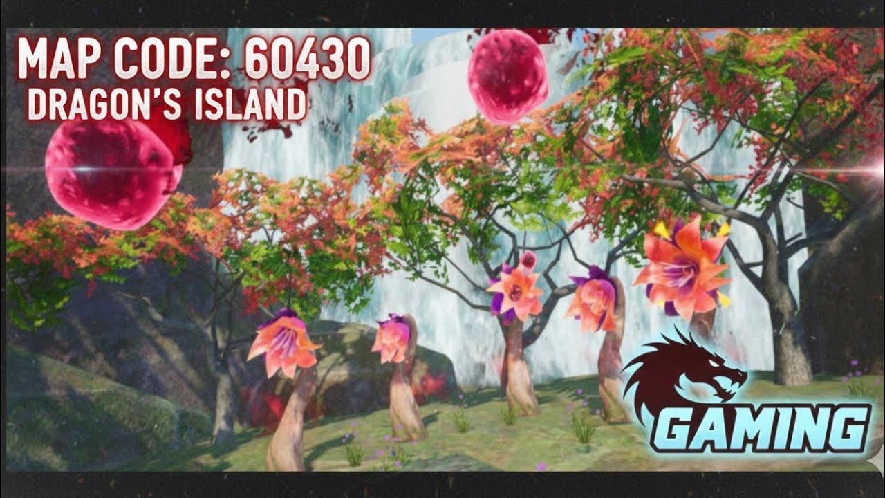 Bgmi wow Parkour map code 60430 | Dragon's Island 1 | wow code 52136  |Dragon's Island 1 | 