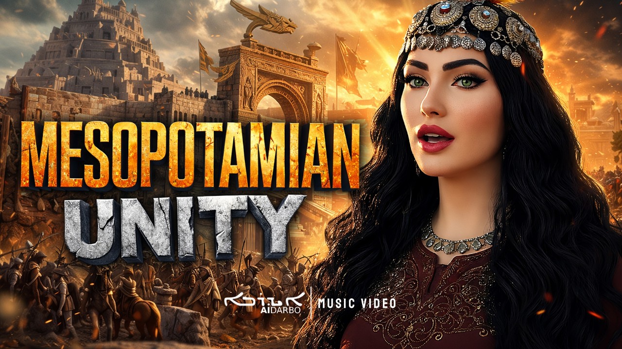 AIDARBO - MESOPOTAMIAN UNITY | SURYOYO MASHUP (AI Music Video)