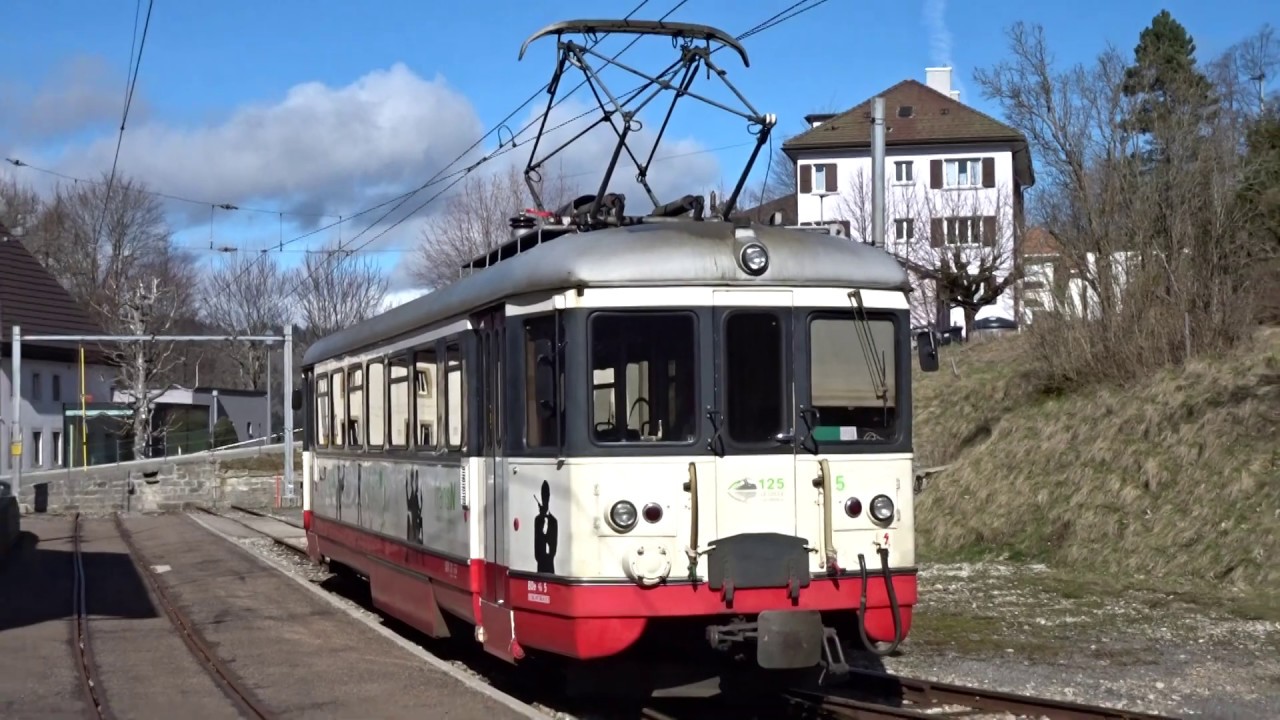 TransN Les Brenets Le Locle (incl. Führerstandmitfahrt)-Chemins de fer des Montagnes Neuchâteloises