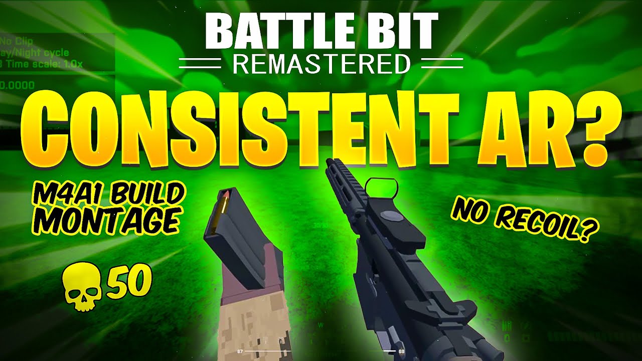 M4A1 Build Montage - The Most CONSISTENT AR in Battlebit?