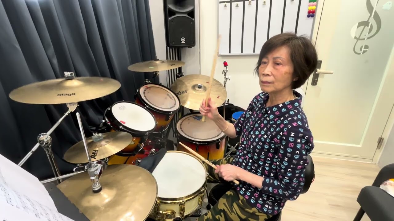追追追 - Drum Cover - by 吳芳真 ｜ 黃妃 Huang Fei