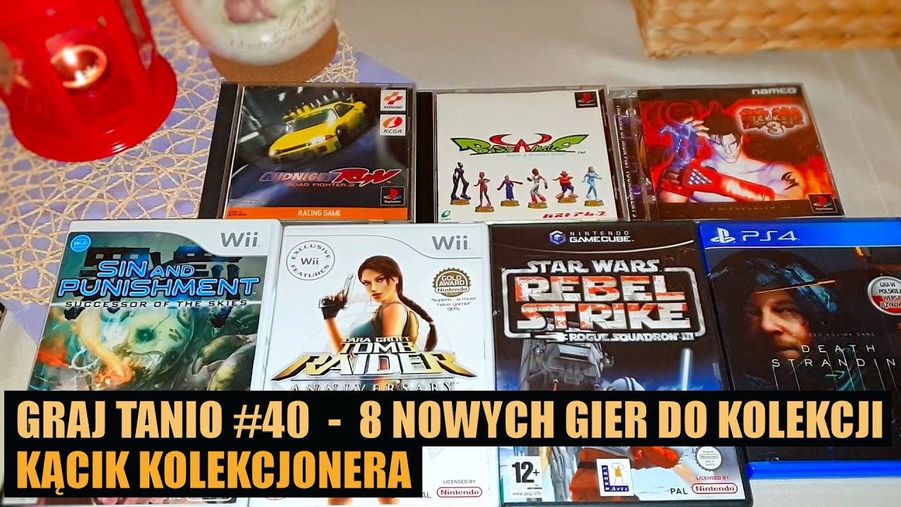 Kącik Kolekcjonera (GRAJ TANIO #40) - 8 gier dodanych do kolekcji