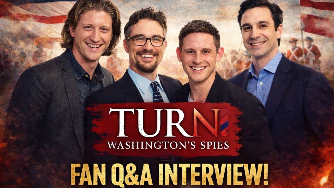 TURN: Актеры сериала «Шпионы Вашингтона» раскрывают НАСТОЯЩУЮ американскую революцию | Эксклюзивн...