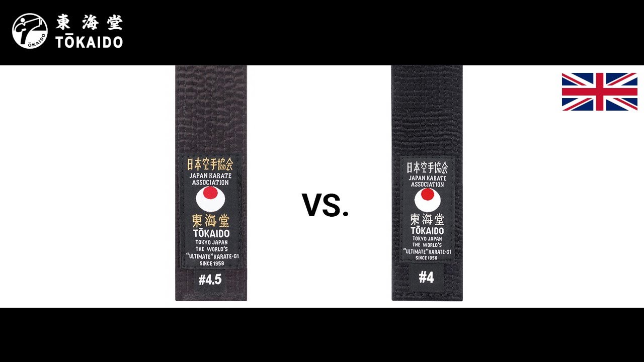Tokaido karate belt comparison artificial silk or cotton