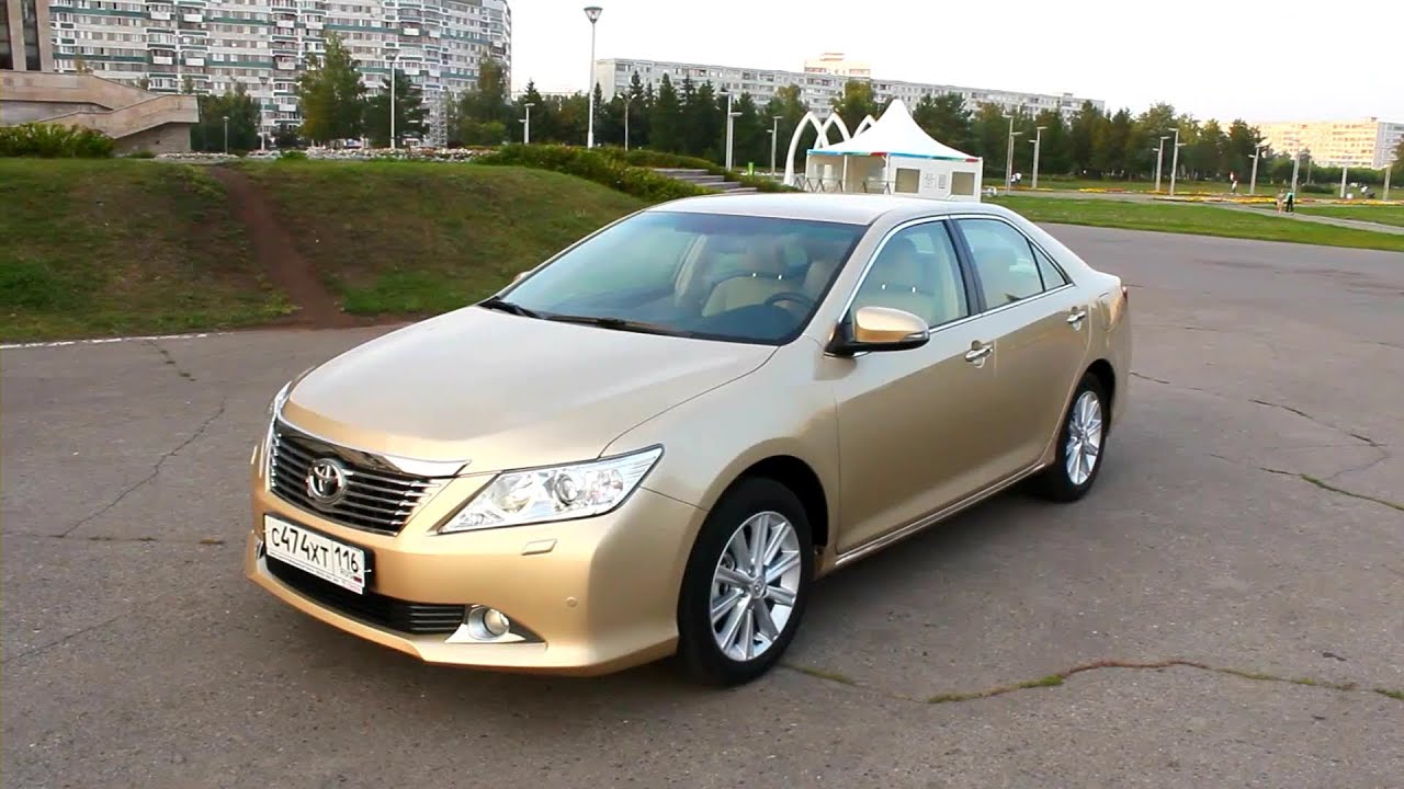 2013 Тойота Камри XV50. Обзор (интерьер, экстерьер, двигатель).