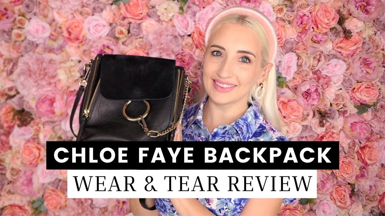 Chloe Faye Backpack Review size Small (wear and tear, features, what fits inside, mod shots)