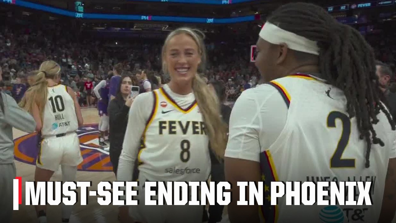 НУ И КОНЦОВКА 😱 Indiana Fever против Phoenix Mercury | WNBA на ESPN