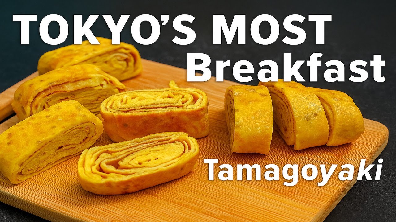 TOKYO’s 🇯🇵 MOST Breakfast🥚 Healthy 5-Min Omelette Tamagoyaki