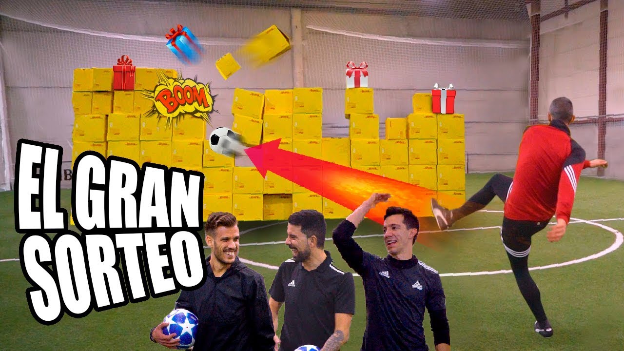 UNA MURALLA DE REGALOS · EL MAYOR SORTEO DE LA HISTORIA DE FUTBOL EMOTION