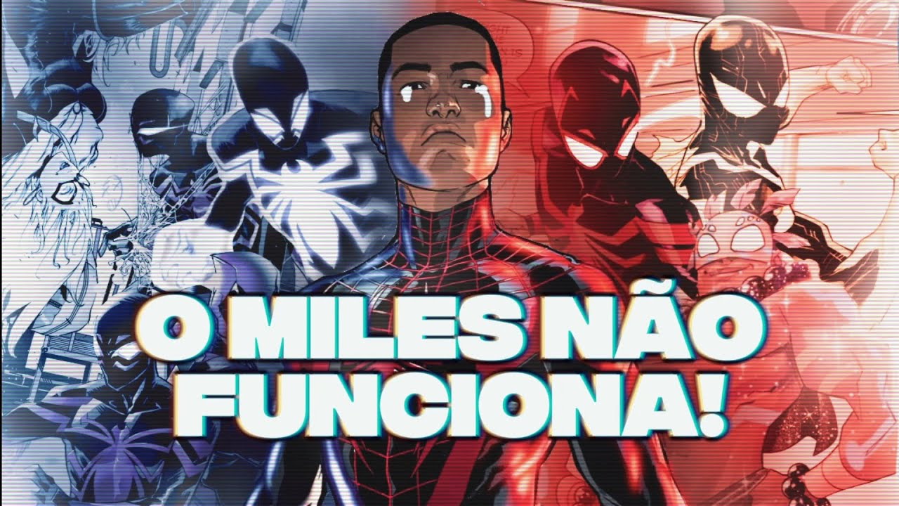 EU LI MILES MORALES... E ELE NÃO FUNCIONA!!! (que surpresa kkk)