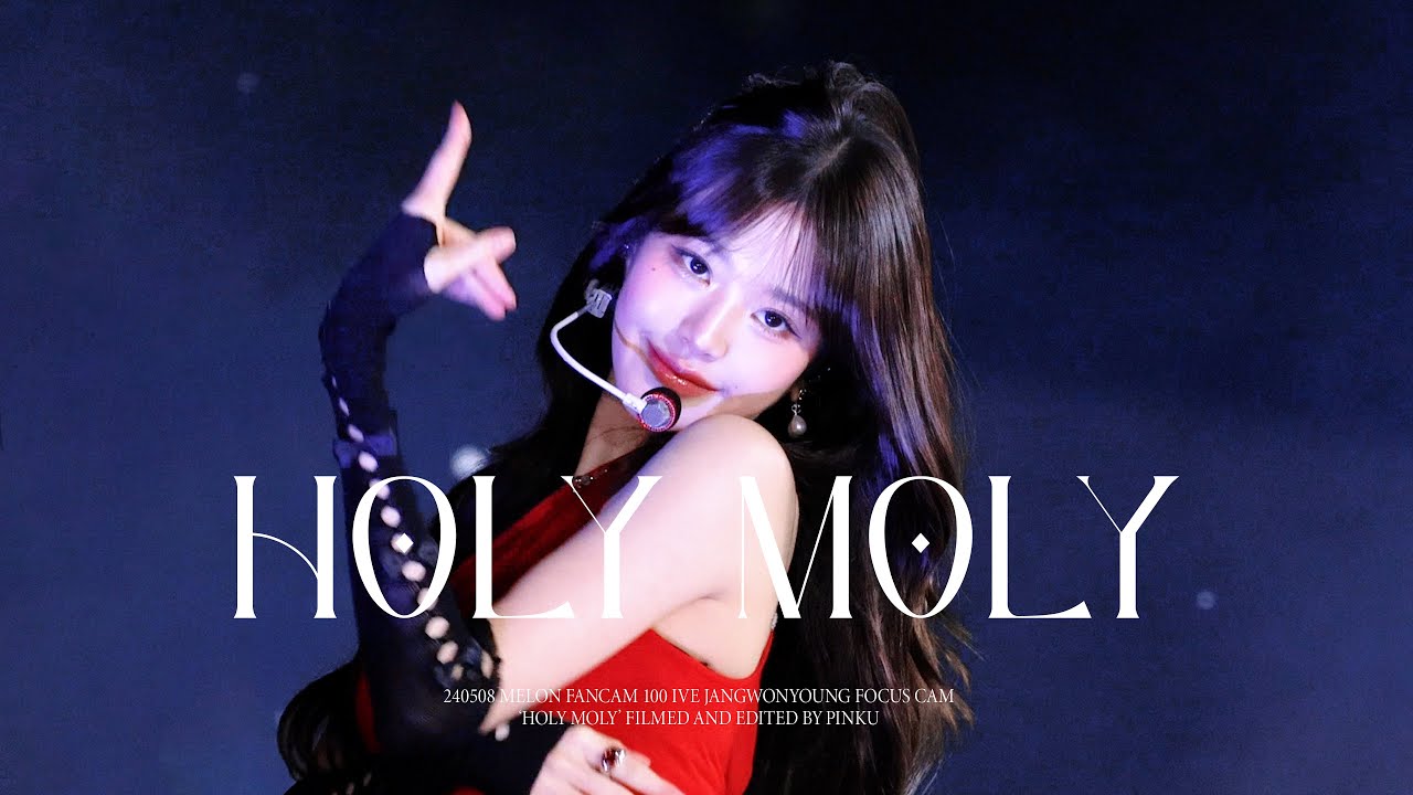 [4K] 240508 멜론 직캠 100 'HOLY MOLY' 홀리몰리 IVE JANGWONYOUNG 아이브 장원영 직캠