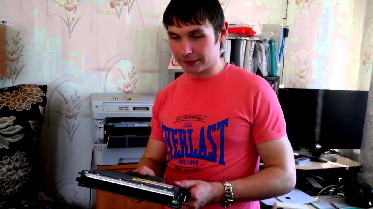 Как сбросить картридж Brother DR-2275