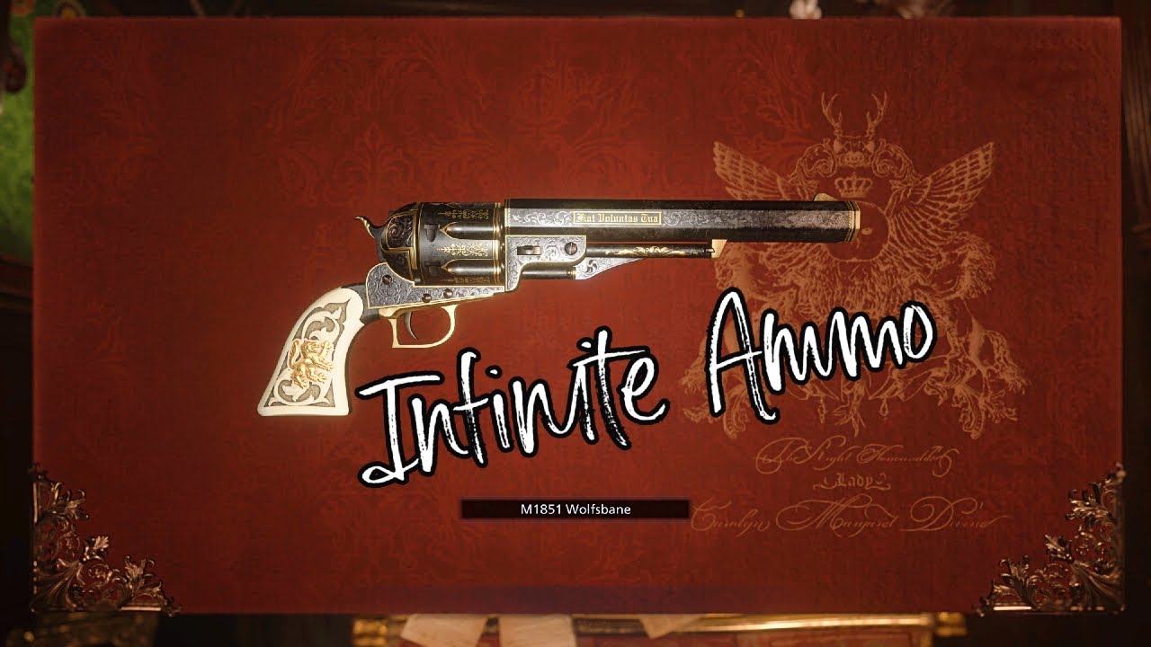 How To Get The Infinite Ammo Wolfsbane (PLUS ATTACHMENTS) | Resident Evil Village.