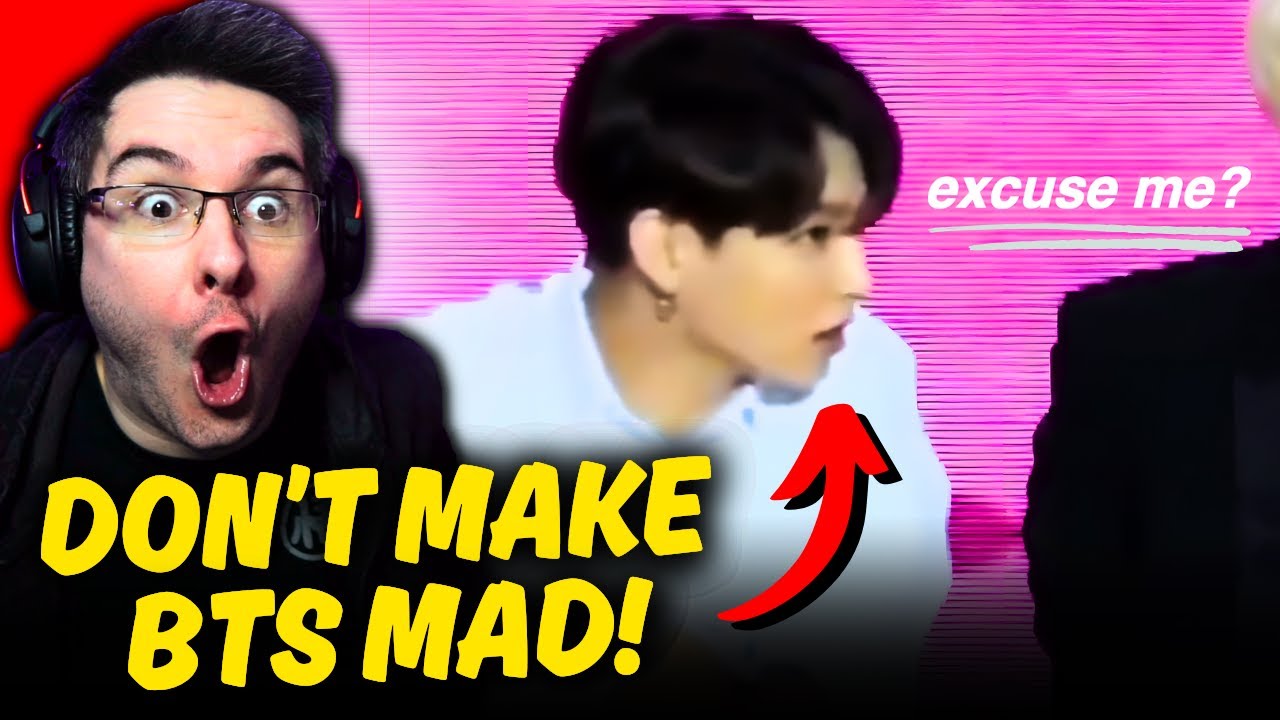 BTS ставят неуважительных людей на место *реакция*