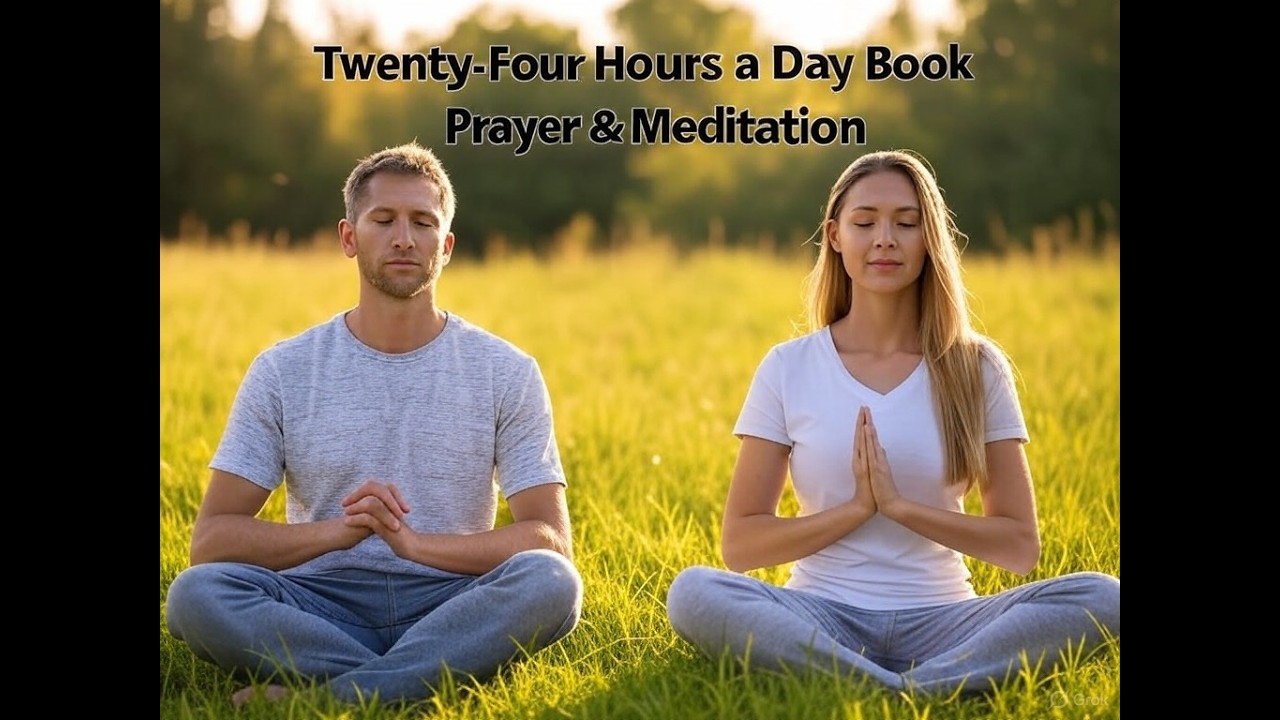 Twenty-Four Hours A Day Book– February 25 - Daily Reading - A.A. - Serenity Prayer & Meditation