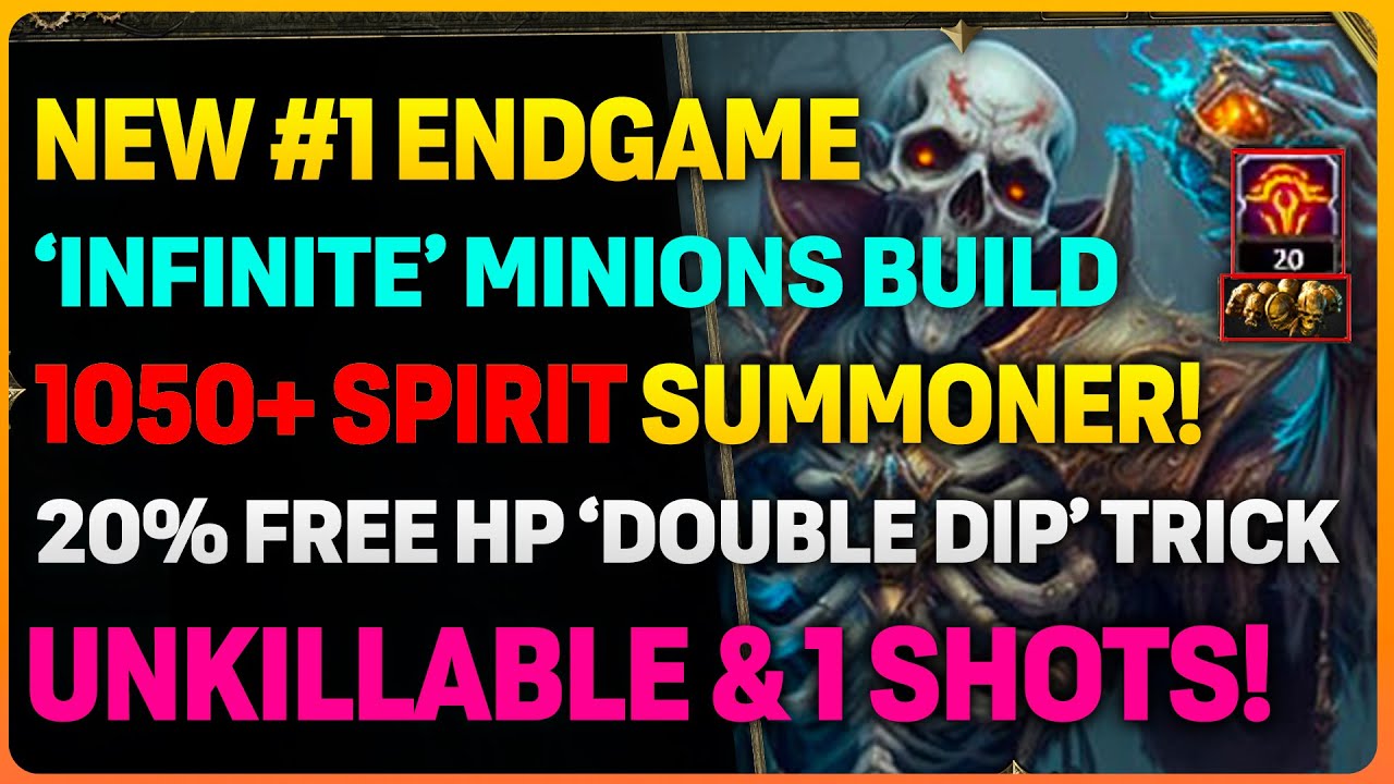 MOST POWERFUL Endgame LIFE STACKING' Summoner Build In POE 2! | 1000+ SPIRITS!!