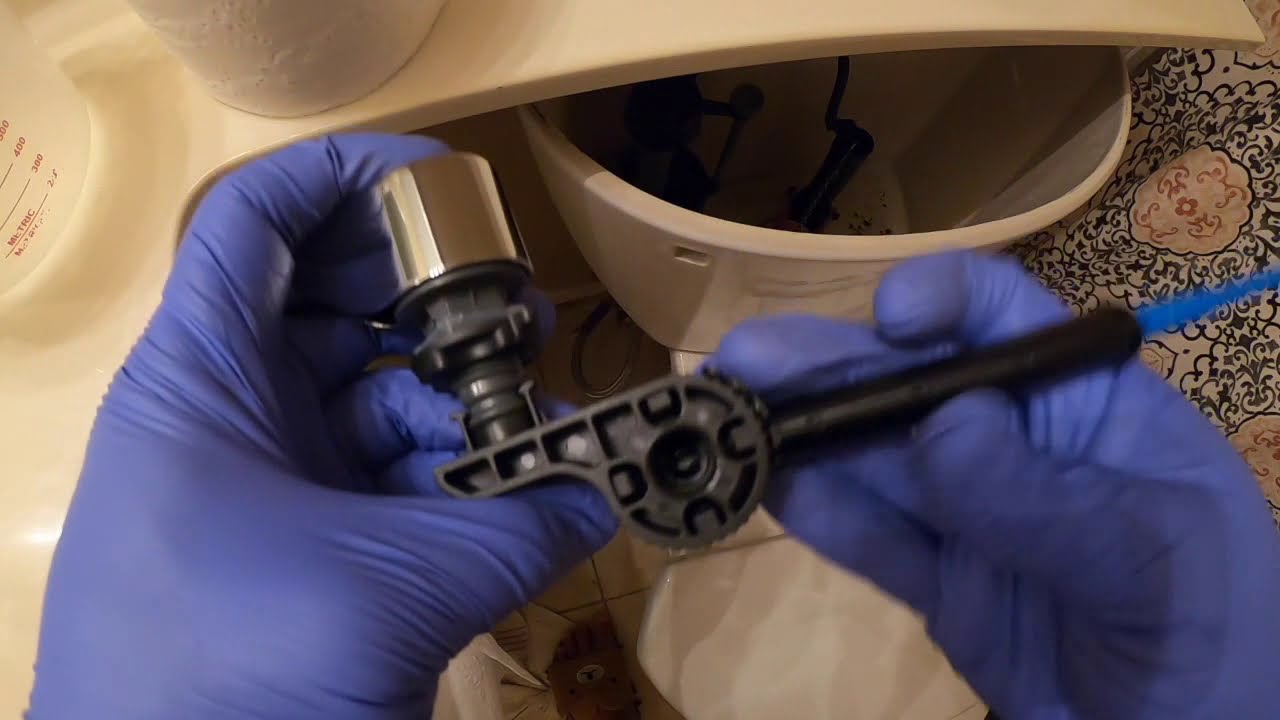 Fluidmaster 641 universal toilet tank lever installation #toilet #bathroom