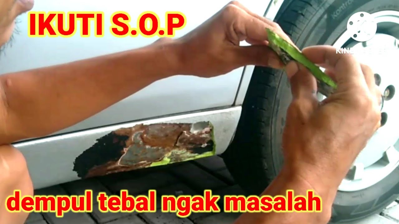 cara dempul ,cara ketok ,@tignobodyrepair