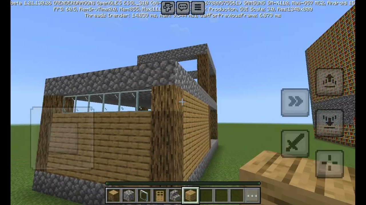 Мы делаем битва построек в Minecraft