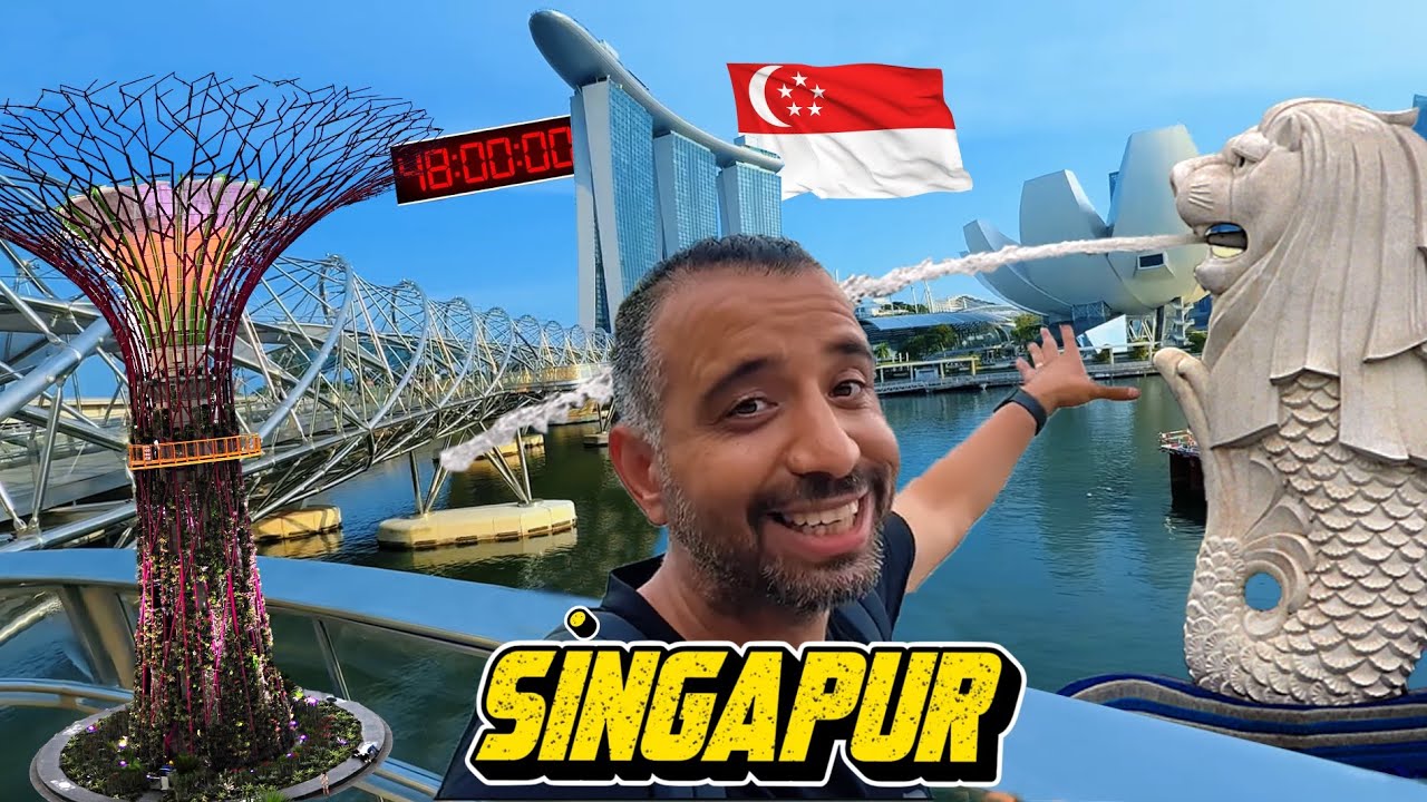 48 SAATTE SINGAPUR GEZİSİ | Yasaklar Ülkesi Singapur Gerçekten 2050'de Yaşıyor!