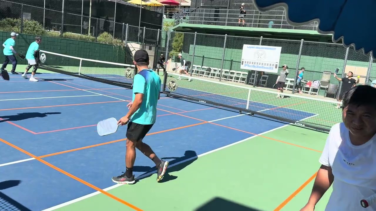 Ara/Edison vs. Jia/Jackie La Cañada Battle of the Paddle