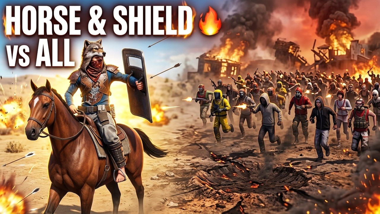 Horse & Shield vs All Server # Force Wipe