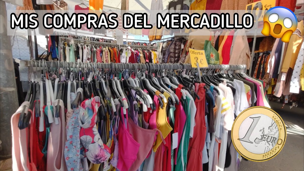 MI COMPRA EN EL MERCADILLO  👜  ropa de 1&euro; 2&euro; 3&euro; + haul productos Mexicanos 🌶